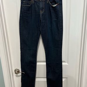 Lucky Brand Sofia Straight Jeans, Sz 8L, inseam 33.5”